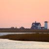 "Pink Skies to Light My Way Home, Harding Light", photography by Anita Winstanley Roark.  Contact us for edition and size availability.  