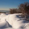 "Snow Drifts on Cape Cod Bay" , photography by Anita Winstanley Roark.  Contact us for edition and size availability. 