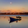 "Winter Moon, Eastham Landing", photography by Anita Winstanley Roark.  Contact us for edition and size availability.