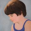 "Dana", 10" x 8", oil on panel, SOLD