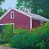 "Barn 3, private commission", 5" x 7", oil on panel, Robert K. Roark., SOLD