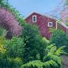 "Barn 5, private commission", 5" x 7", oil on panel, Robert K. Roark., SOLD