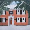 "Winter Home", private commission, oil on panel, 10" x 16", Robert K. Roark, SOLD