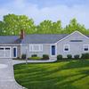 "Private House Commission", 8" x 12", oil on panel, by Robert K. Roark, SOLD